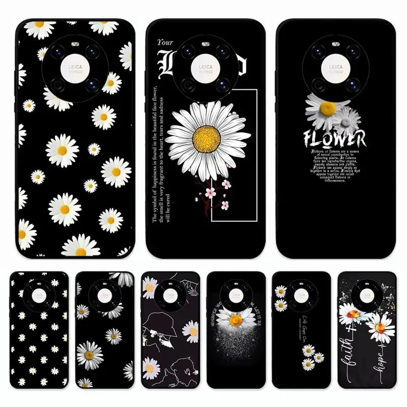 Fresh Little Daisy Phone Case for Huawei Mate 20 10 9 40 30 lite pro X Nova 2 3i 7se