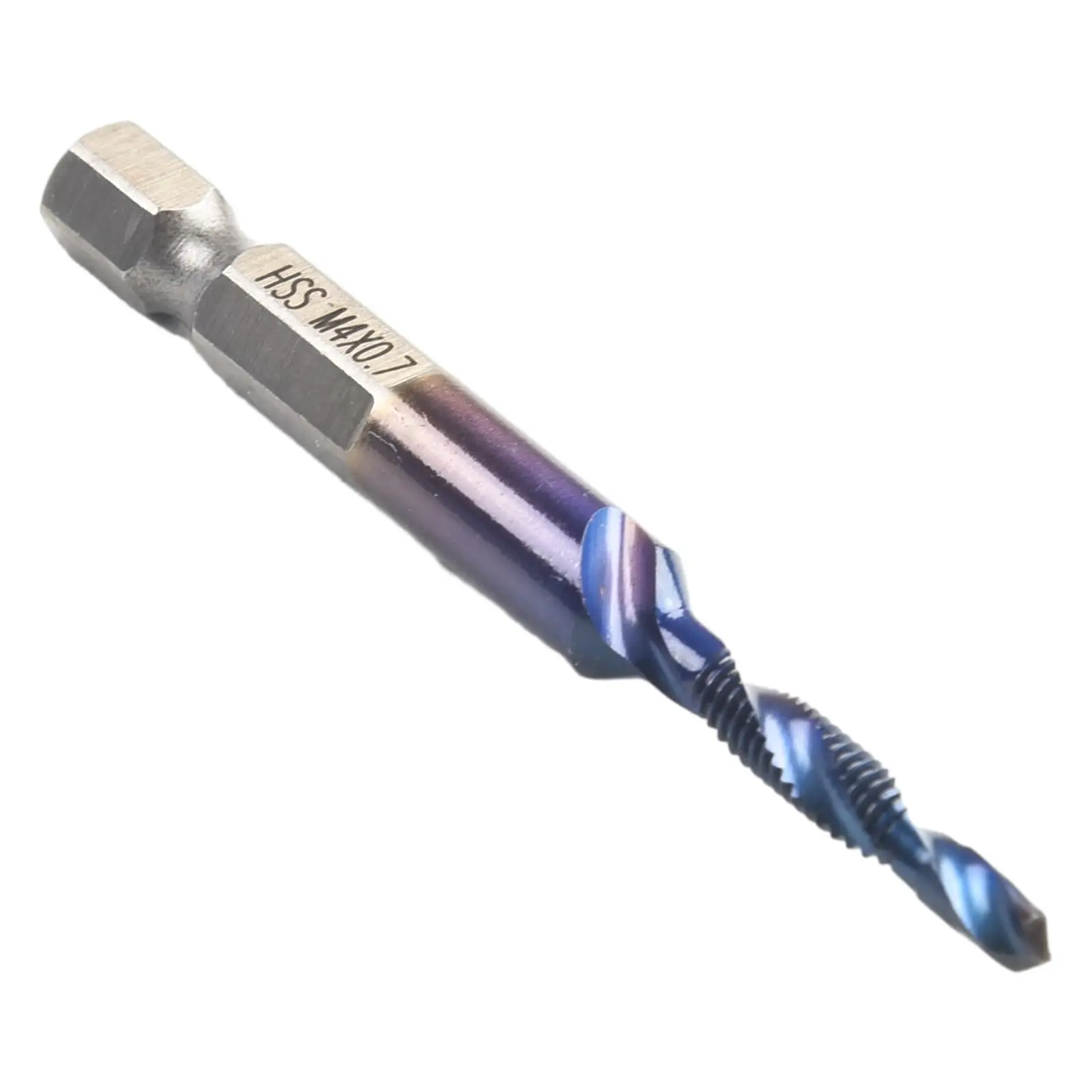 Composite Drill Bit for taps Drill Bit Hex Shank Drill Titanium Plated Screw Thread Drill Bits for Durability Composite