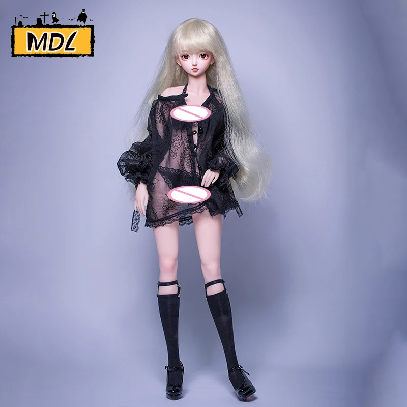 

MDL humanoid doll anime female 60cm resin head 1/3 removable silicone body man's doll collection gift toys