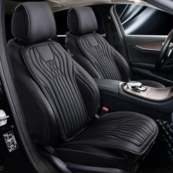 Elegant Universal Faux Leather Car Seat Cover Cushion Automobile Sit Shell Pad Protector Splitter Vehicle Chair Mats Breathable