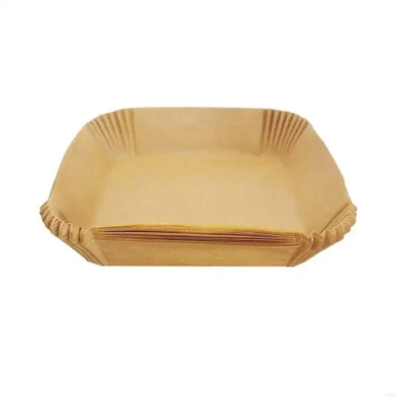 L8RE SQUARE SPRYER AIR FRYER OIL TINGGAL MINYAK TRANFOMPAN AIR TRAED KERTAS PEMBANGKITAN BAKA MICROWAVE Microwave Baking Paper