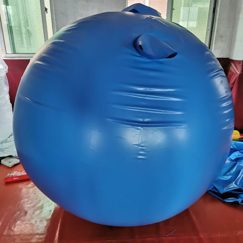 Big PVC round inflatable blueberry ball suit for cosplay