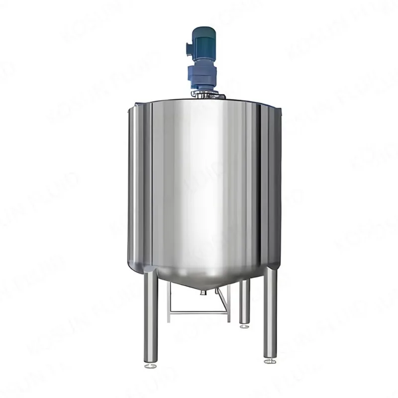 Stainless steel syrup soft drink mixing tank, processing materials, food, cosmetics