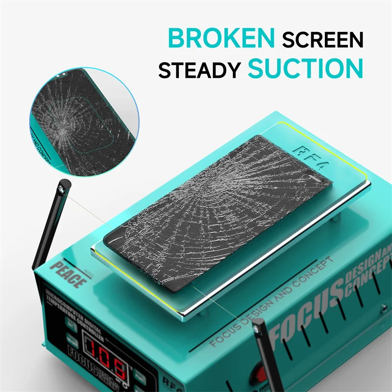 RF4 RF-PSP1 Universal Separation Pad for Mobile Phone Repair ScreenSeparator Anti-Slip Pad Thermal Insulation Silicone Pad