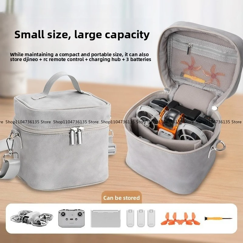 مناسبة لحقيبة تخزين DJI NEO، ملحقات طائرة بدون طيار مريحة لتصنيف البطانة المحمولة في الهواء الطلق