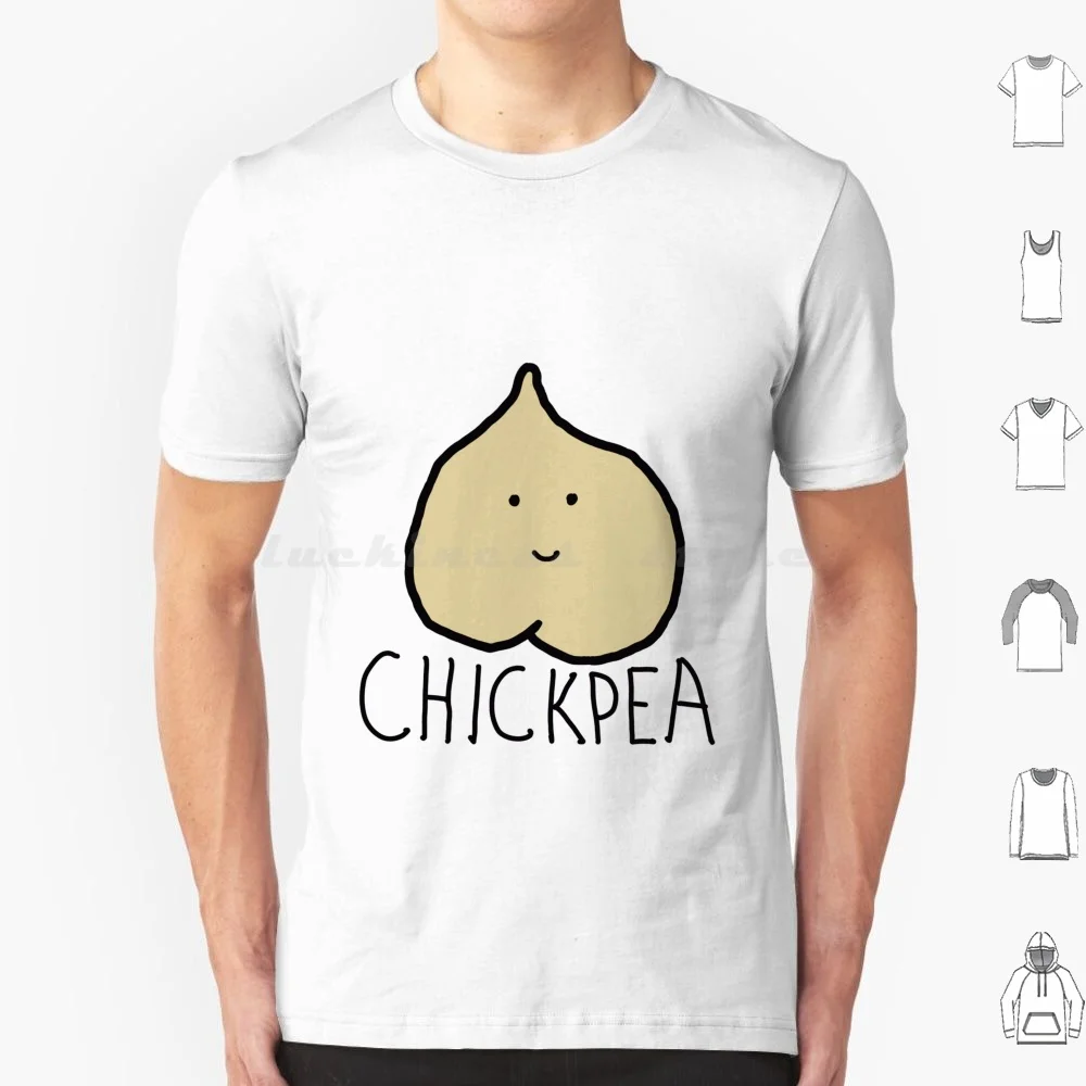 Chickpea T Shirt Cotton Men Women DIY Print Chickpea Classic Cute Tasty Curry Ingredients Food Sweetpea Sweet