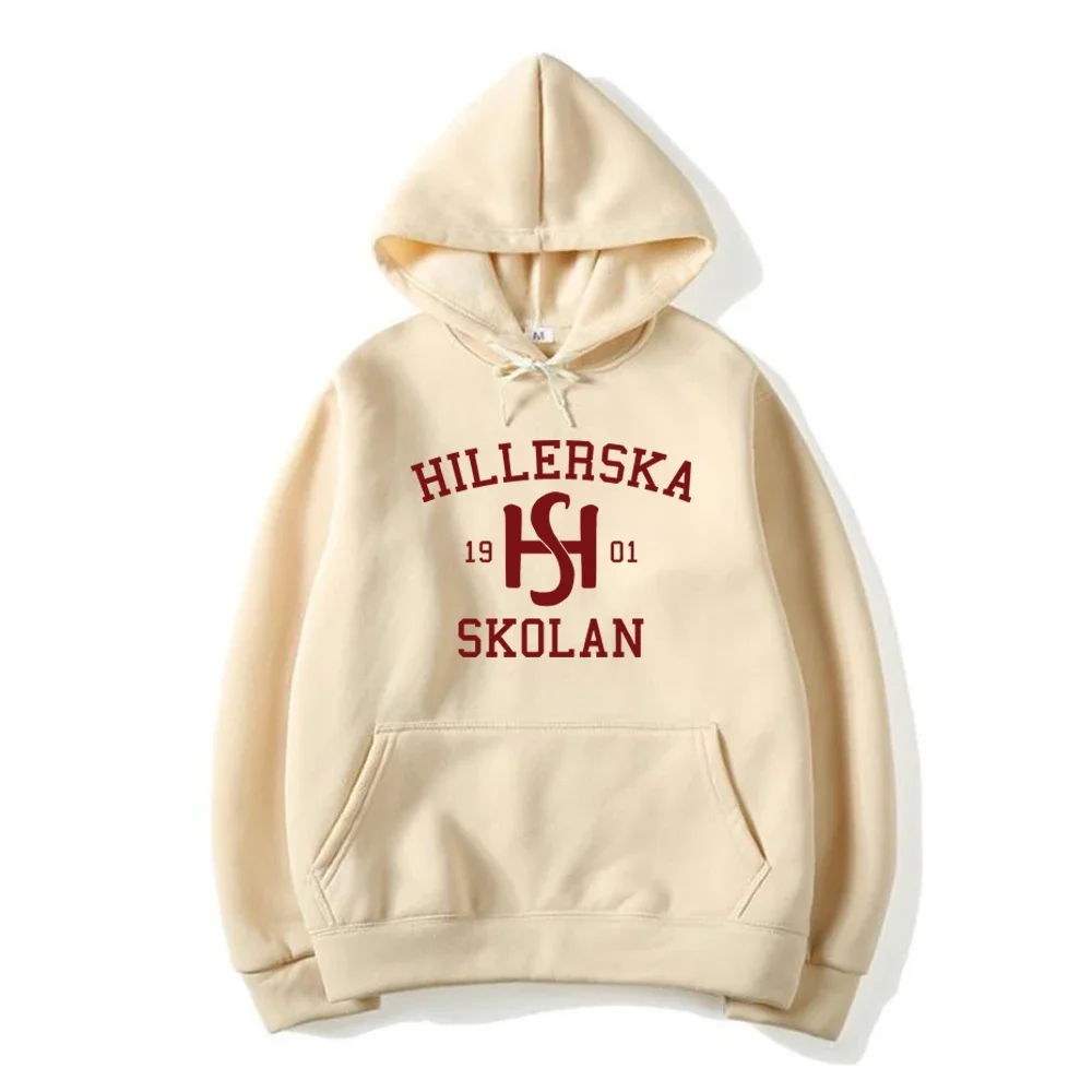 Young Royals Hillerska Skolan Hoodie Unisex Hooded Sweatshirt Graphic Hoodies Long Sleeve Pullover Tv Show Casual Sportswear