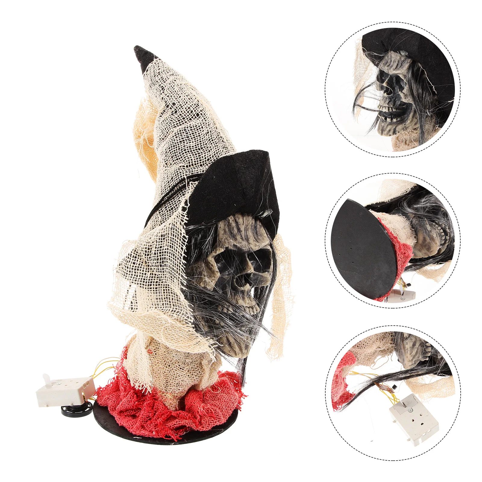 

1pc Halloween Skull Outdoor Festival Lightweight Portable Home Scary Skull Props Pendant Adornment Halloween Hanging Decor Ghost