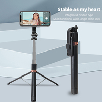 1.7-meter selfie stick tripod shooting mobile live streaming stand, floor standing integrated photography tool, portable