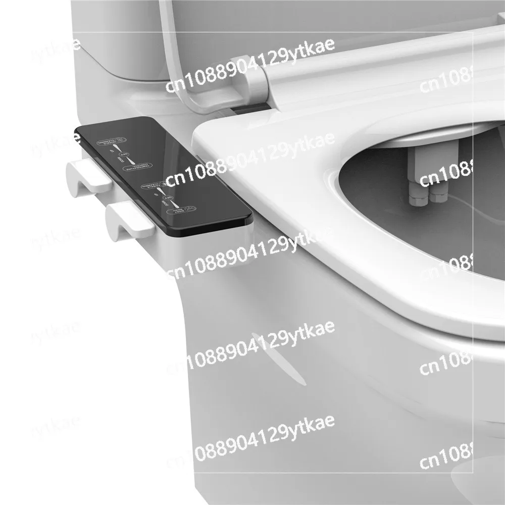 Attachment Toilet Flushing Device, No Electricity, Self Powered Toilet Lid Flushing Device