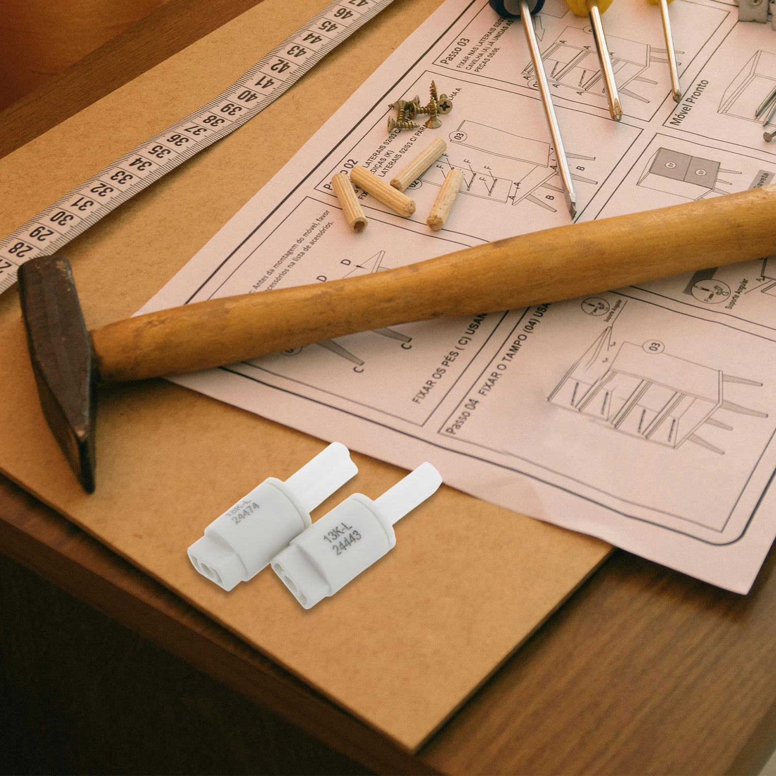 

2Pcs Toilet Seat Damper Soft Close Buffer Connector Slow Descent Quiet Close Toilet Lid Cushioning Replacement Kit