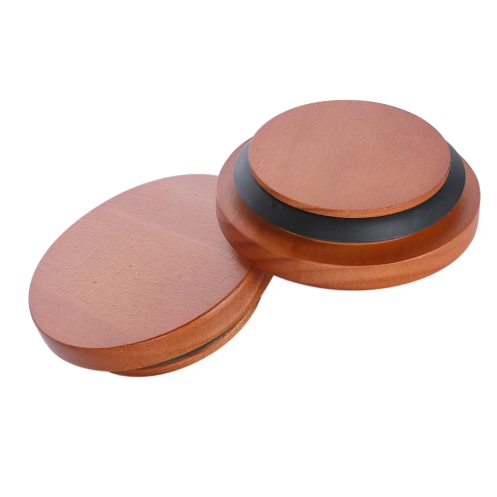 

2Pcs Seal Wooden Glass Jar Covers Reusable Practical Storage Glass Jar Lid Container Protective Dustproof Bottle Cap