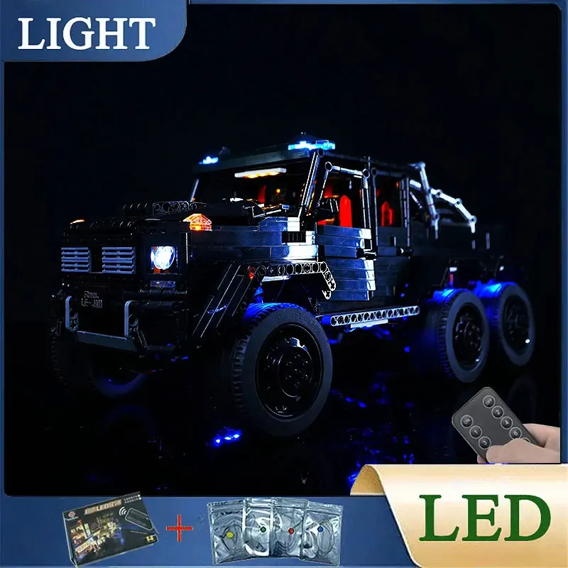 

RC DIY LED Light Kit For LEGO J901 6 x 6 big g SUV Building Blocks Set ( Only LED Light,Without Blocks Model)