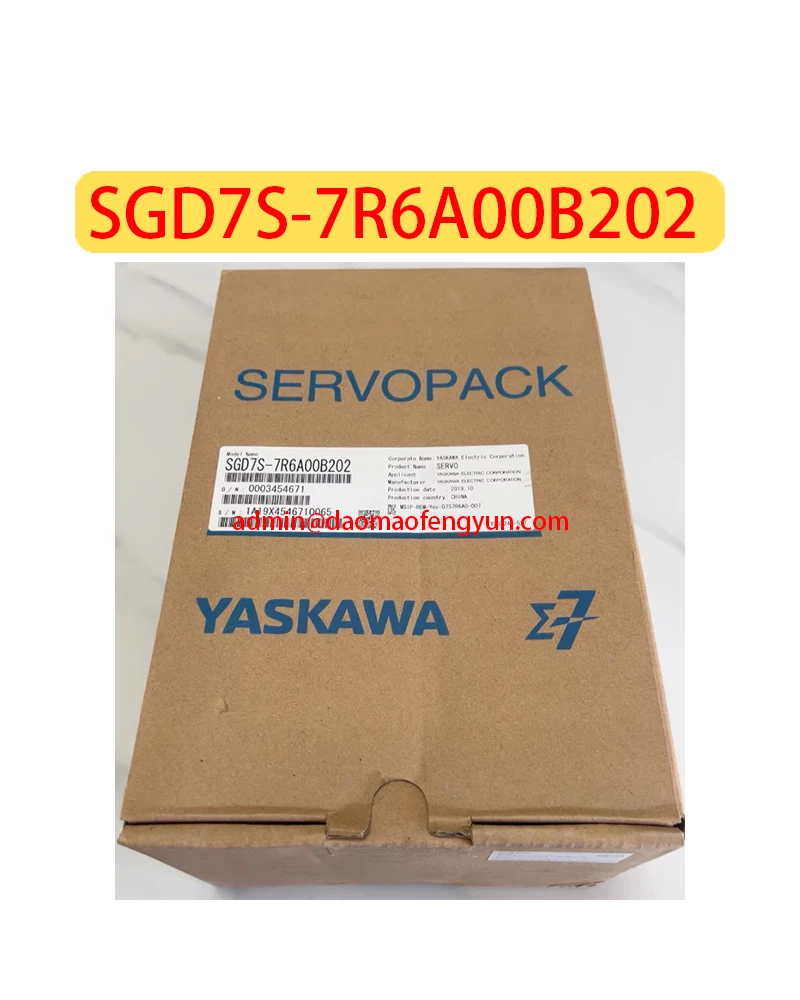 

SGD7S-7R6A00B202 Brand new Servo Drive SGD7S 7R6A00B202，Fast shipping