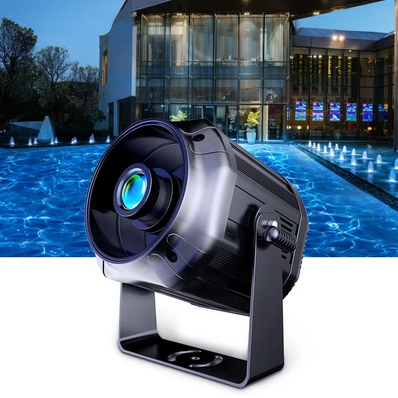 

200w-800w Outdoor Colorful Water Pattern Lamp Led Night Club Dj Effect Light Ip65 Waterproof Landscape Gobo Projector