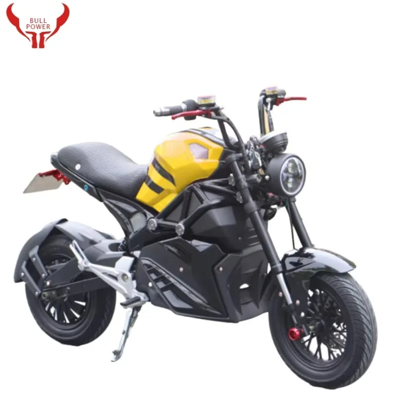 2025 Le più nuove motociclette elettriche con batteria di grande capacità senza spazzole 2024 Wuxi Hengniu Factory ad alta velocità 3000w