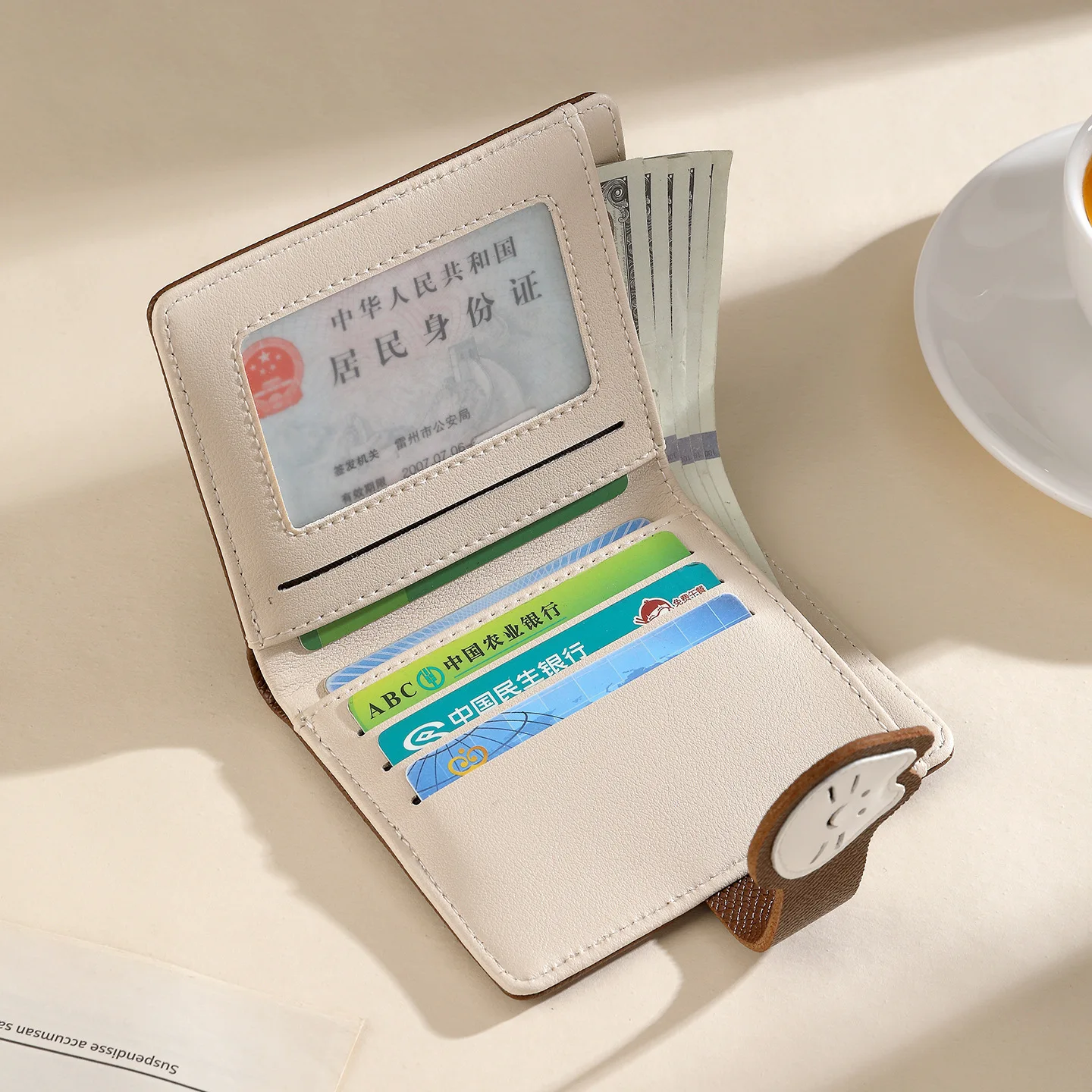 جديد لطيف القط الفتيات المحفظة قصيرة معرف الطالب حامل بطاقة البنك حقيبة المال غلق بمشبك محافظ للنساء بطاقة تخزين محفظة محفظة نسائية للعملات المعدنية