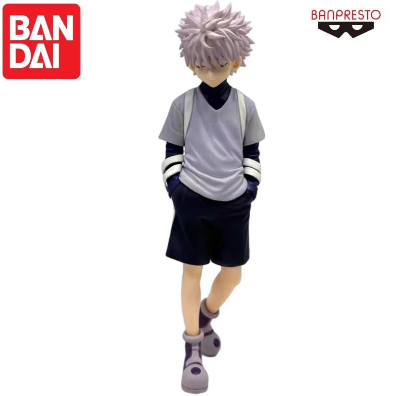 

Bandai In Stock Original Banpresto Killua Zoldyck Doll Brand New Boxed Action Figure Animation Peripherals Characters Garage