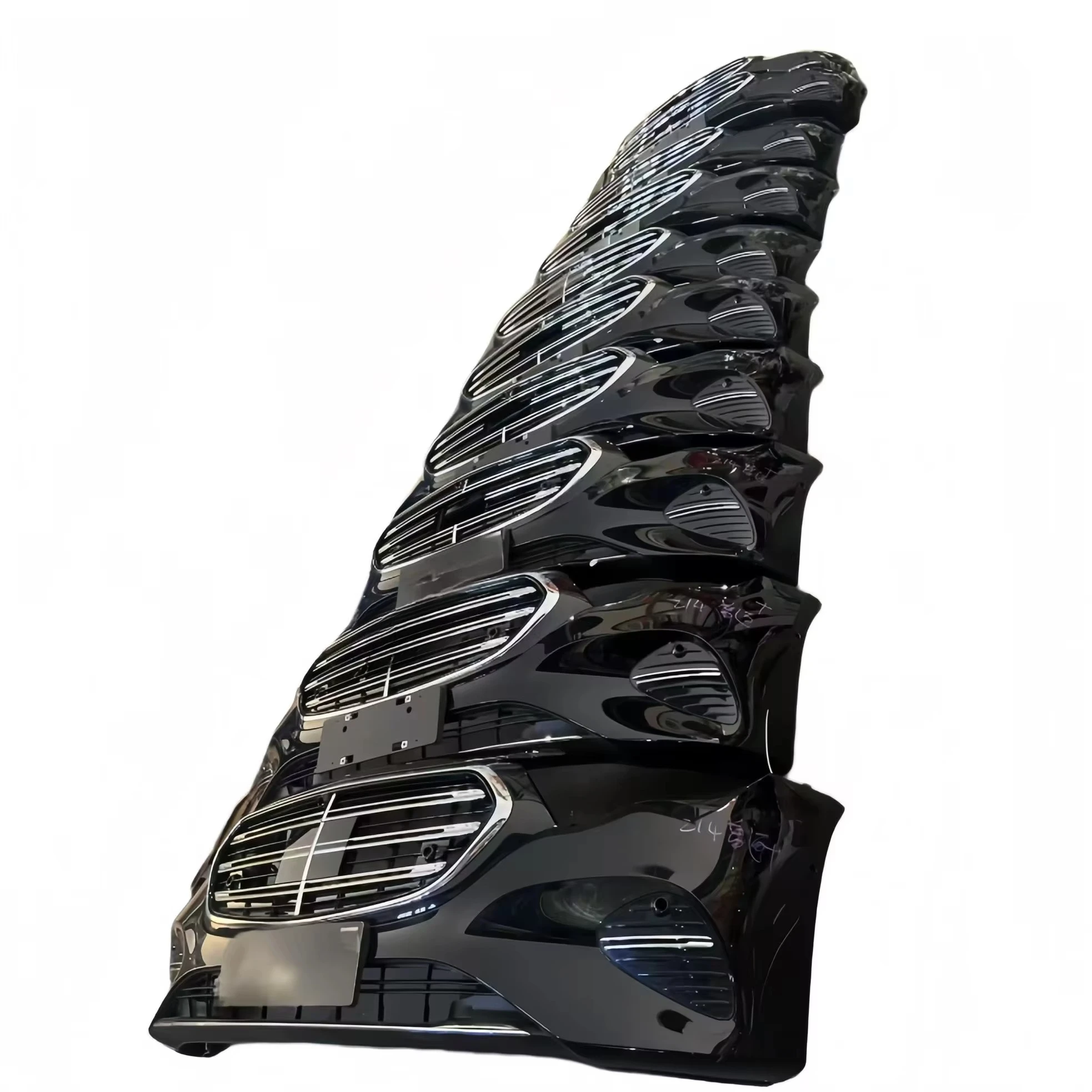 

High-quality plastic complete body kit for front bumper kit with radiator removal parts