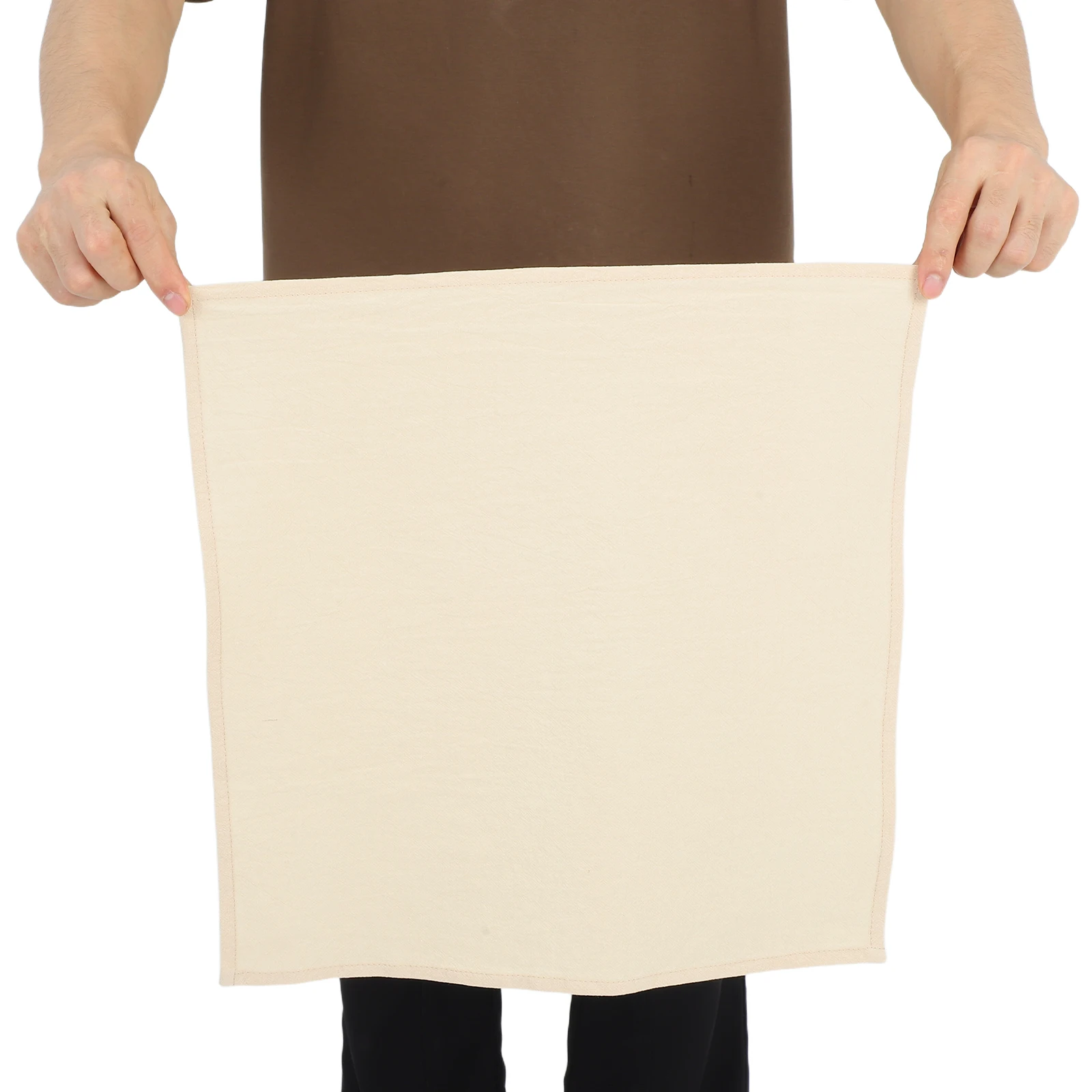 

12Pcs Cotton Soft Washable Dinner Napkins Blush Pink 40cm Reusable for Weddings Parties Restaurants Natural Napkins