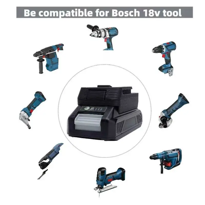 

Adapter Batteries Converter For Greenworks 24V Lithium Convert To BOSCH 18v Tools Use Tools (without battery and tools)