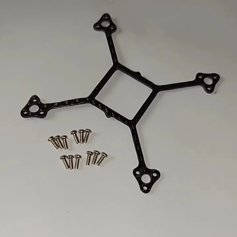 For BetaFPV Air65/Air75 Carbon Fiber Chassis Modified Bottom Plate Lightweight Motor Installation Board Drone Frame Parts