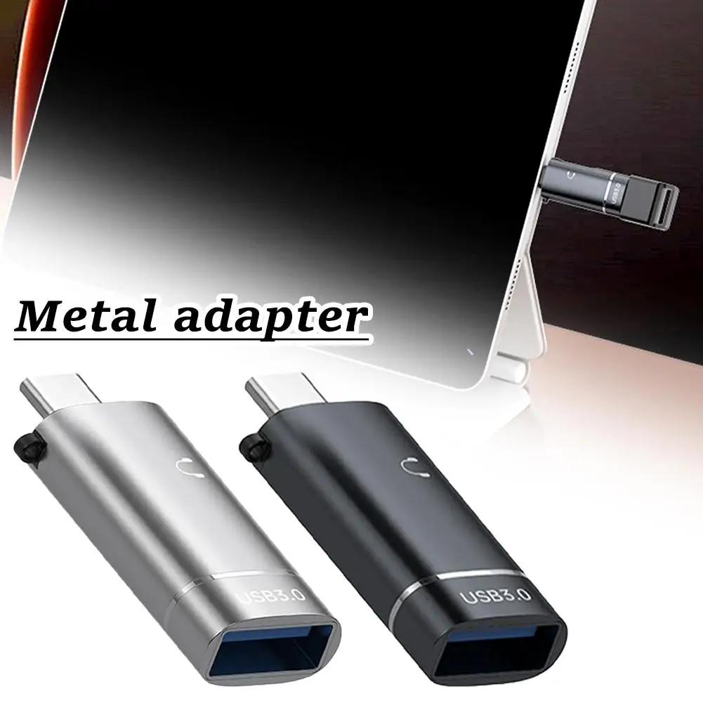 USB3.0 High-speed Transmission Type-c To USB/Type-C Adapter OTG Apple Flash Phone Compatible Drive Alloy Headphone Android O4B6