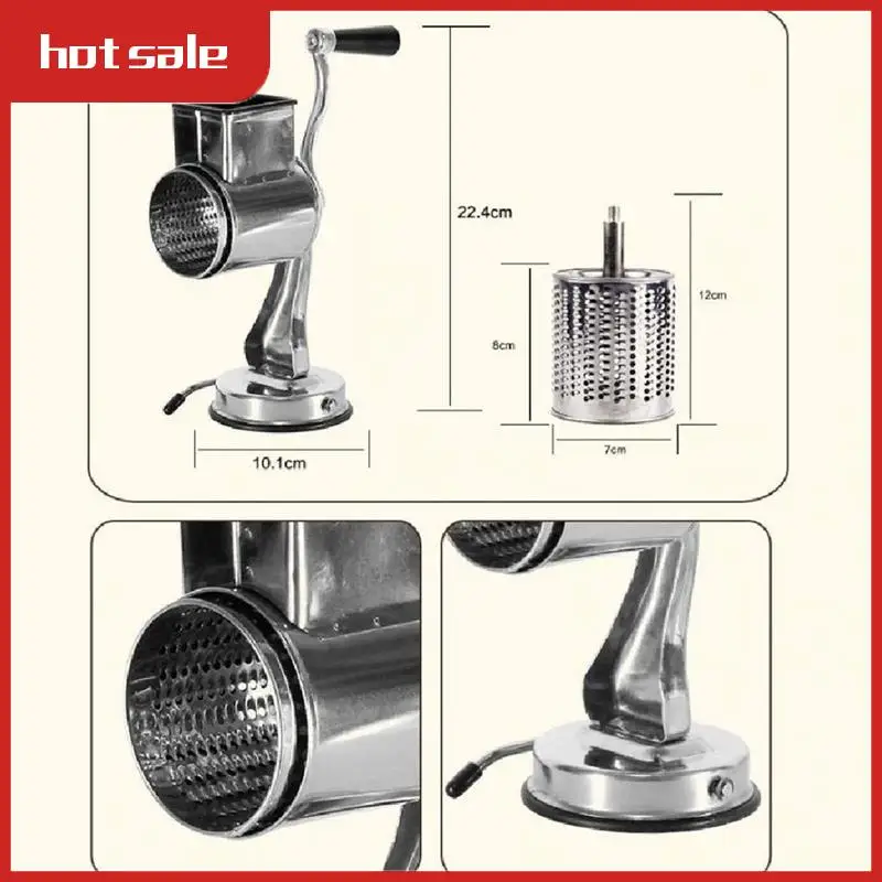 

Vegetable Mill Grater With 5 Drums Vegetable Cutter Slicer Shredder Graters Potato Carrot Shredder
