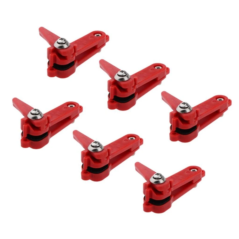 

6Pcs Line Snaps for Planer Board Downrigger Release Clip Heavy Tension Snapper Weight Release Clip Fishing Release Clip