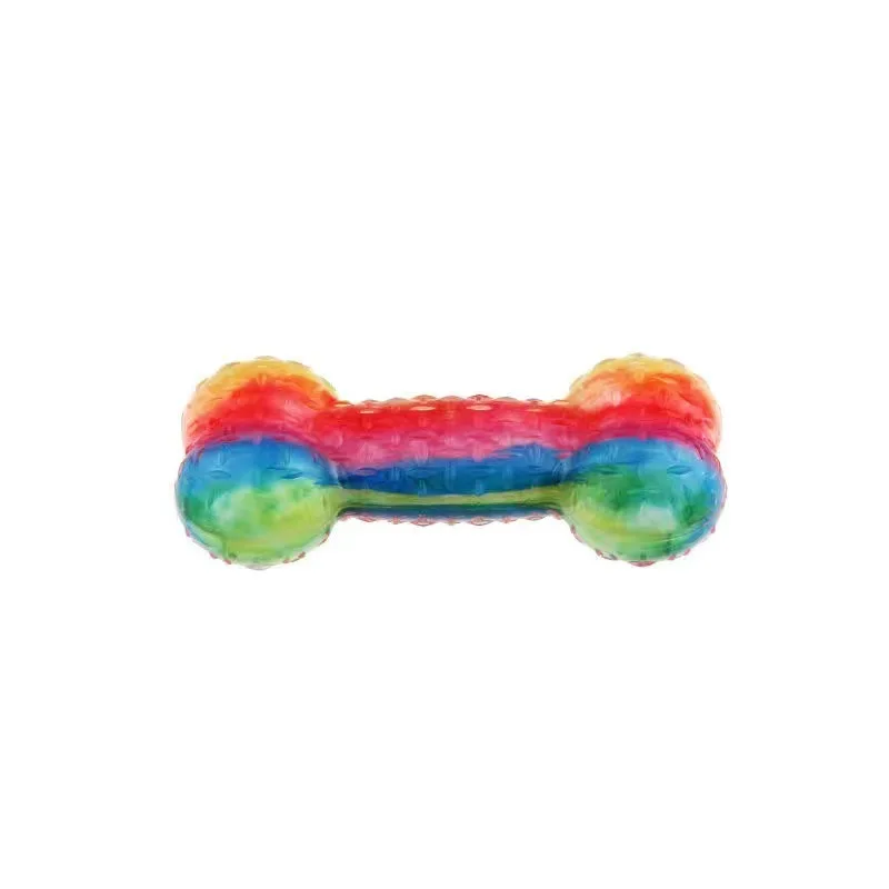 Gigwi Dog Toy G-BLINK Series Bite Resistance Bouncy Pet Chew Toy Small/Medium Dog Molar Bite Resistant Sounding Toy Pet Supplies