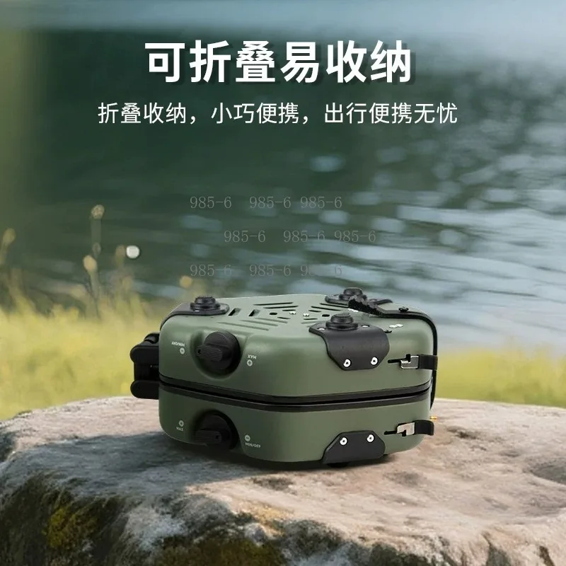 Double Head Folding Stove, Portable Outdoor Cooking Equipment