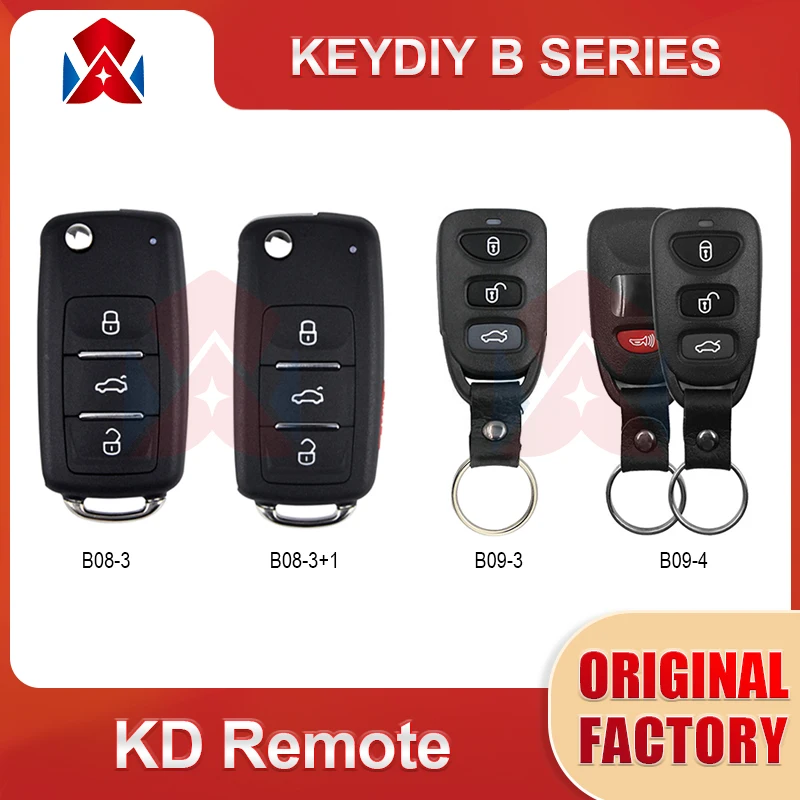 

10pcs/lot B08-3 B08-3+1 B09-3 B09-4 Original KEYDIY Universal KD Remotes B-Series for KD900 KD900+ URG200+ KD-X2