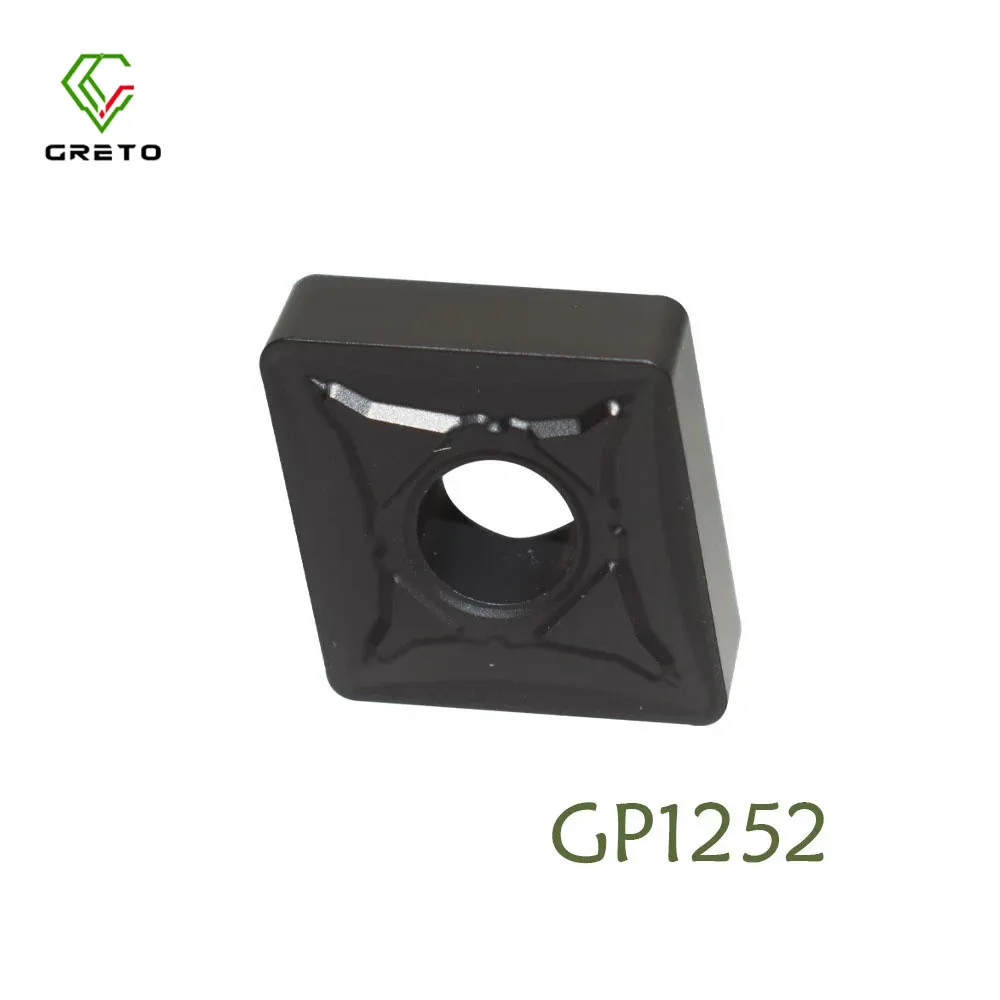 

GRETO CNMG160608-PR CNMG160612-PR CNMG160616-PR GP1252 Carbide Tips Cnc Inserts Turning Tool CNMG Turning Inserts