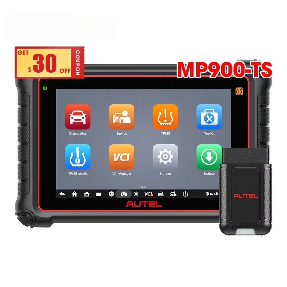 2024 Level-up Autel MaxiPRO MP900-TS Mp900 Ts Ms906ts Tpms Programming Auto Ecu Coding All System Scan Car Diagnostic Scanner