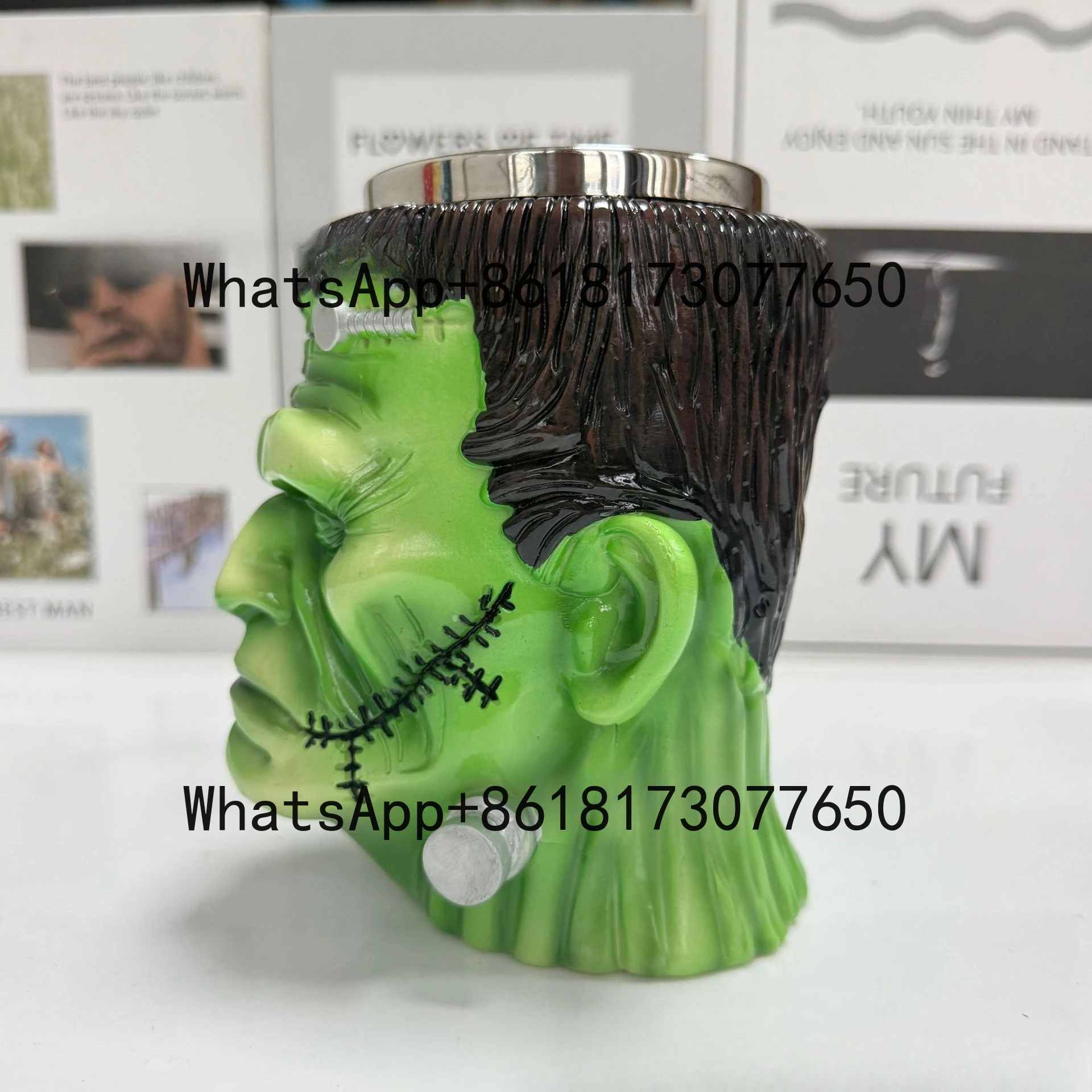 

2025 Popular Mug Hulk Stainless Steel Water Personalized Wine Cup Coffee Gift Ornament