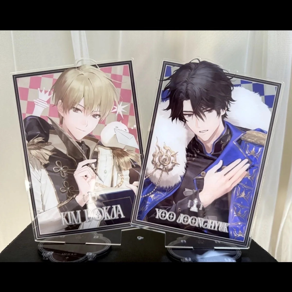 새로운 하이 뷰티 홈메이드 올 노우지지 리더 코스프레 액세서리 친구와 여자친구에게 주기 위한 스탠딩 카드