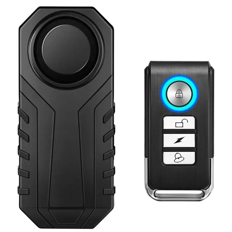 B29C- Security Lock Accessories Bicycle Remote Control Alarm Wireless Waterproof Bike Electric Motorcycle
