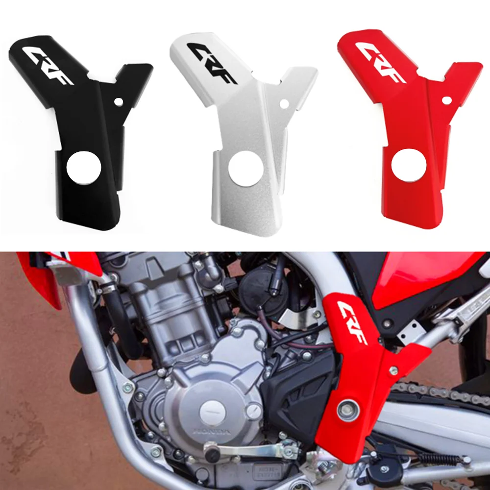 CRF LOGO Motorcycle accessories Frame Cover For HONDA CRF250L / M 2012-2018   CRF250 RALLY 2017-2020