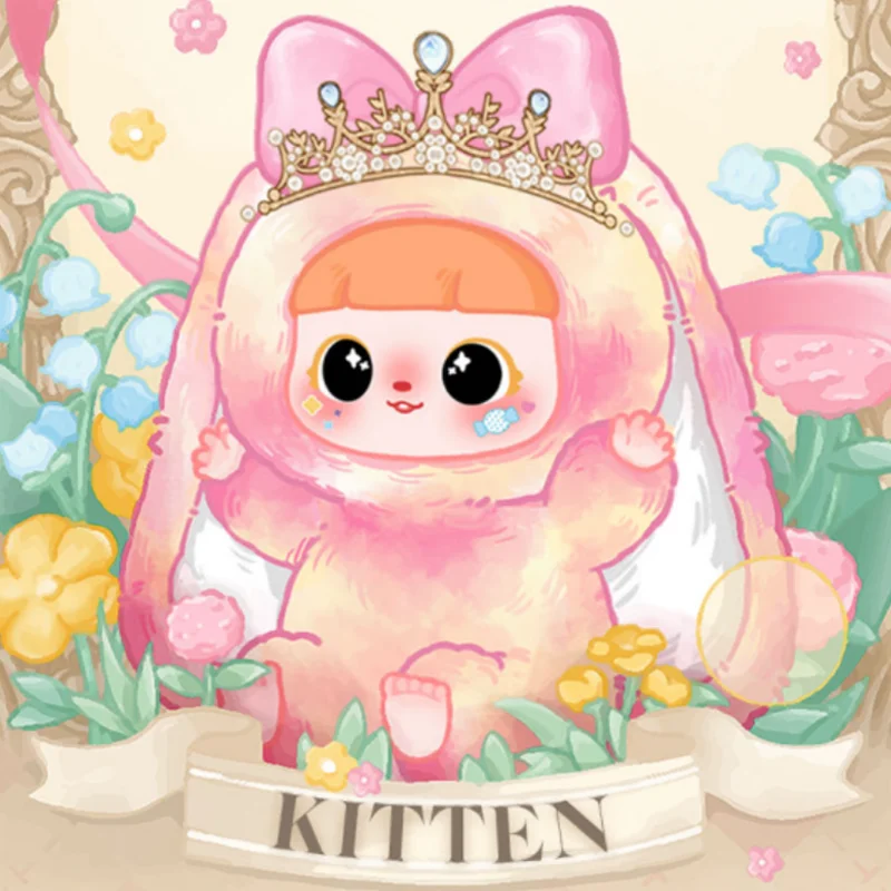 사무엘 마오 자이 자이 마법의 고양이 토끼 비닐 플러시 장난감, 블라인드 박스, 트렌디 귀여운 인형, 장식, 열쇠고리, 미스터리 박스