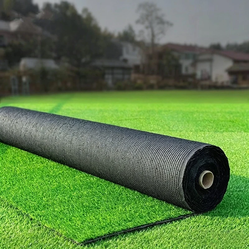 1 pieza de alfombra de césped artificial simulado, césped multifuncional que se puede cortar, césped artificial verde de plástico para campo de fútbol.
