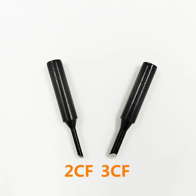 

5PCS Black Diamond 900-2CF 3CF thermostatic soldering head 936 937 universal high-temperature resistant horseshoe soldering tip