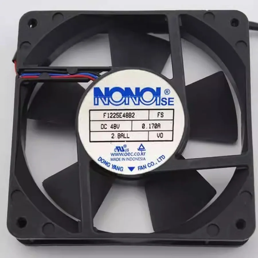 

Вентилятор охлаждения NONOISE F1225E48B2 12025 DC48V 0.17A 12CM, 3-проводной