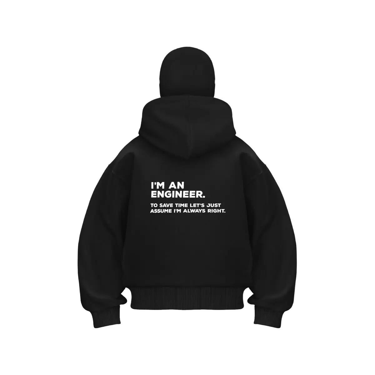 

I'm an Engineer Assume I'm Right юмор искусство Мужская уличная теплая Балаклава с капюшоном на молнии Зимняя повседневная толстовка
