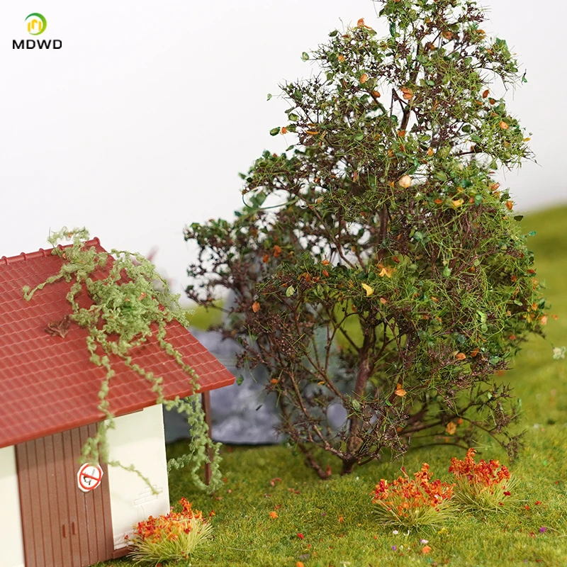 30G Simulation Diorama Turf Sponge Material Terrain Grass Powder for Military Sandtable Building Railway Model Scene Layout