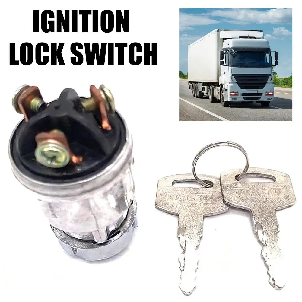 Universal 3-position Ignition Lock & Tumbler Switch With Keys For , Trucks, Forklifts, Tractors & Agricultural Vehicles H5t3