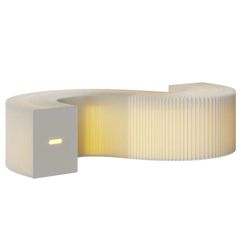 Luminous product display stand base Folding display table with lamp Clothing store Beauty salon Display booth