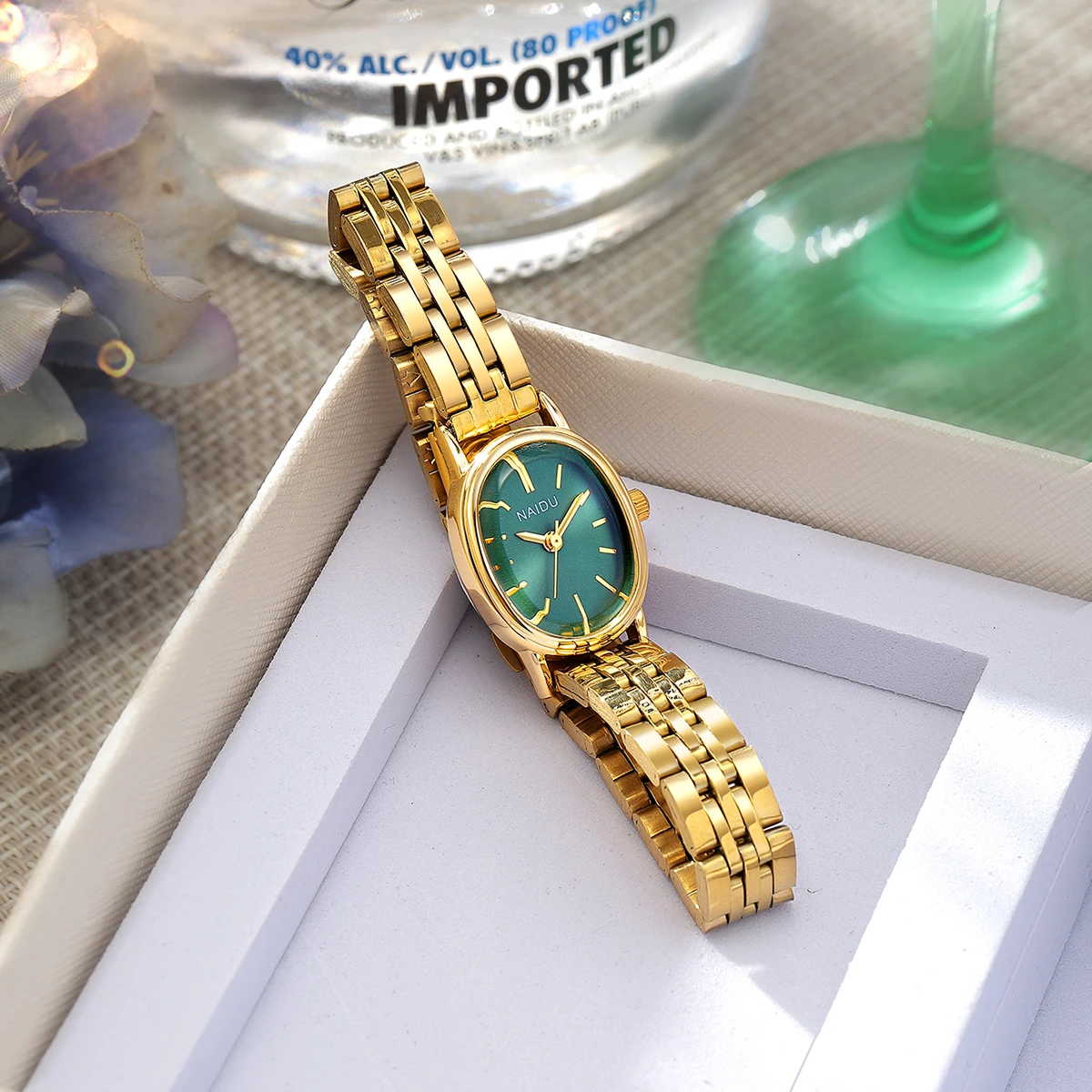 ساعة حركة كوارتز عصرية أدبية ومتعددة الاستخدامات #2