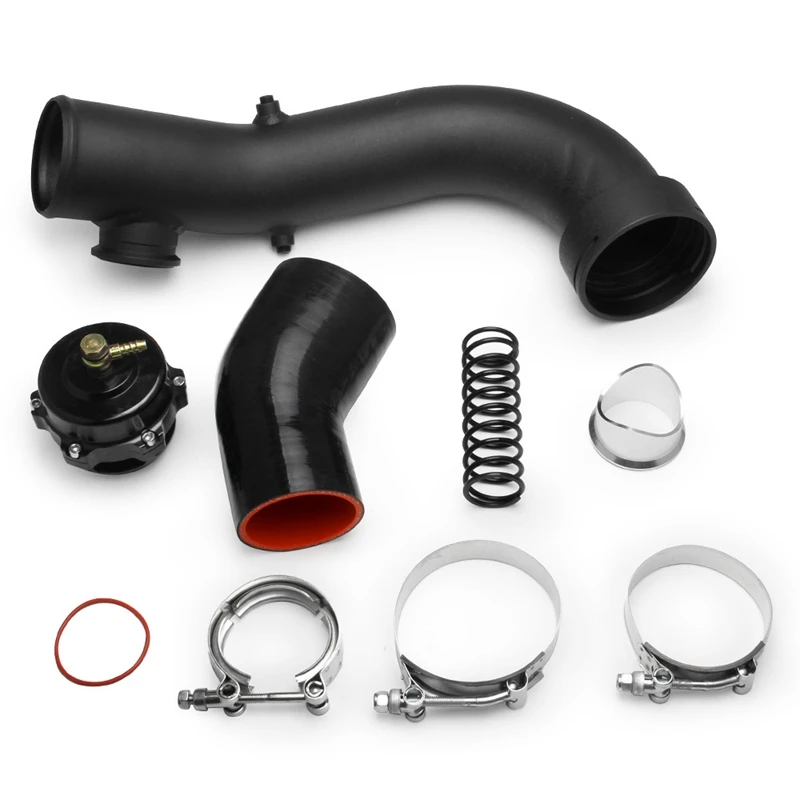 50MM BOV Air Intake Turbo Charge Hard Pipe Kit For -BMW N54 E88 E90 E92 135I 335I