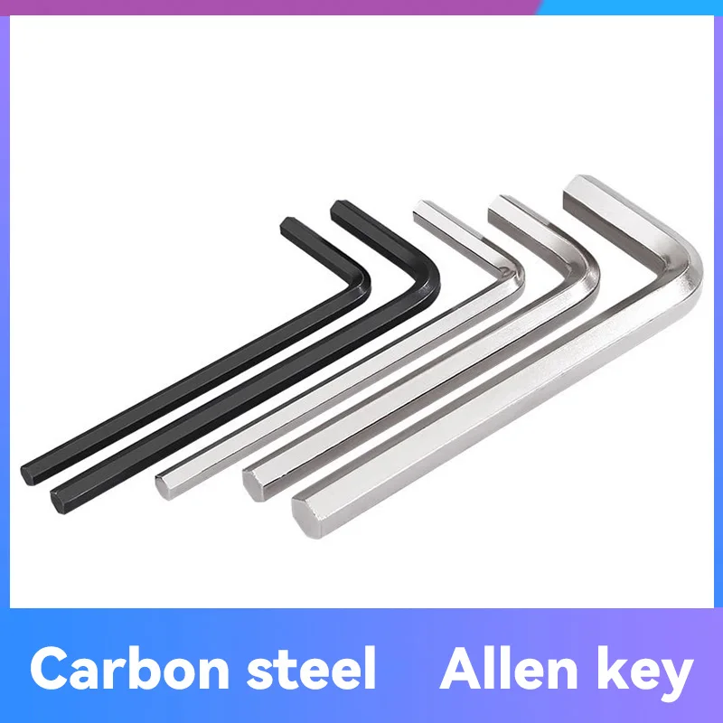 1~10Pcs 0.9-8mm L Type Double-End Screwdriver Hex Wrench Allen Key Hexagon Key Hand Tools