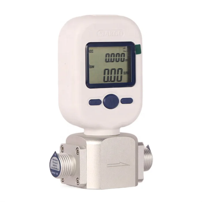 MF5708 0-100L/min G3/8 Electronic Sensor Gas Flow Meter Compressed Air Digital Display Gas Mass Flowmeter